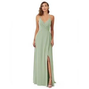 Azazie Davis dress (dusty sage)